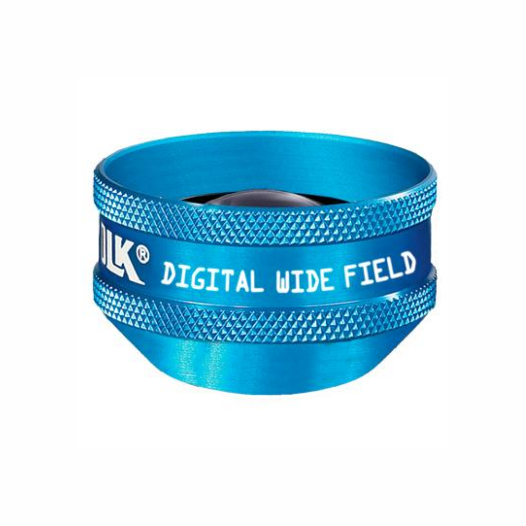 Blue Color Wide Field Lens